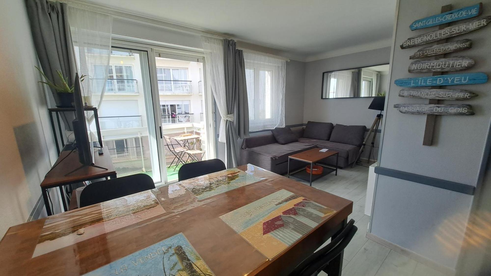Couchant Radieux Appartement 2 Pieces 4 Personnes Vue Mer サン・ジャン·ド・モン エクステリア 写真